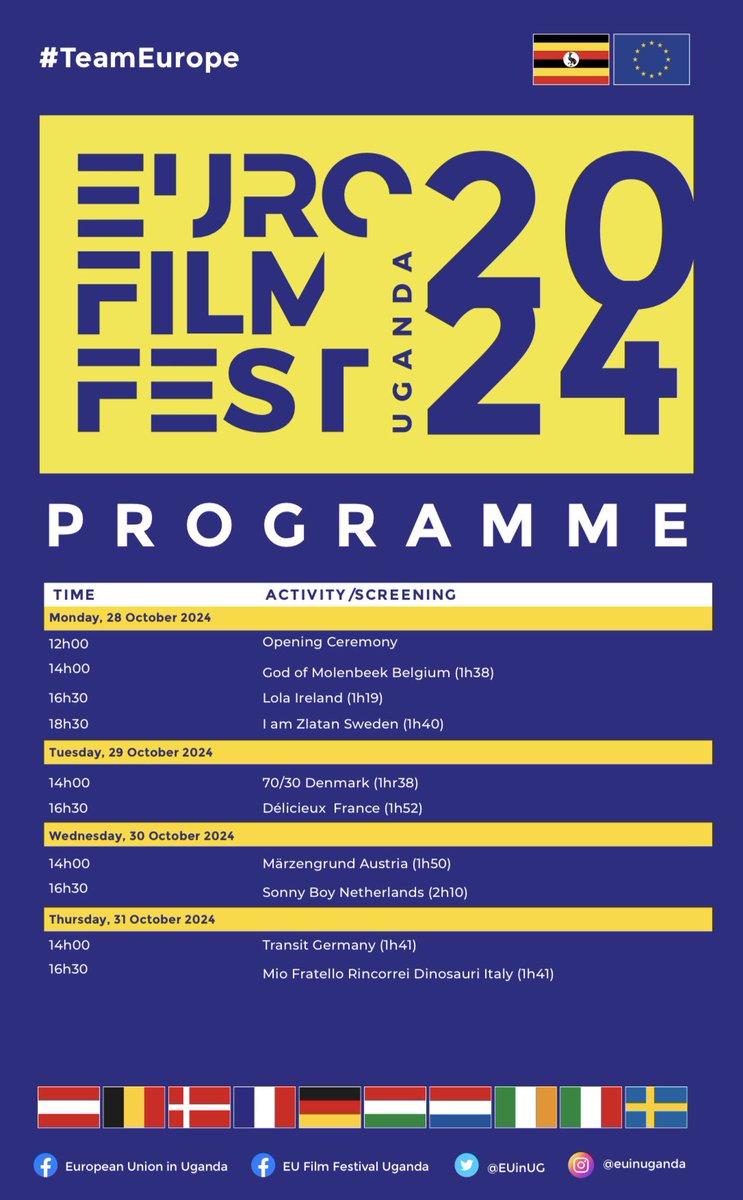 Denmark in Uganda tweet media