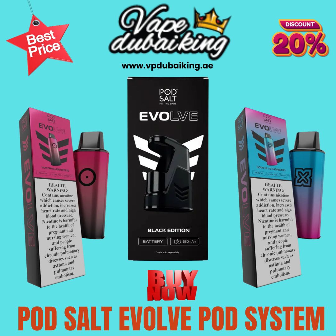Pod Salt Evolve Pod System and Evolve Pods

vpdubaiking.ae/product/pod-sa…

#vapedubai #vapeuae #dubaivape #vapedubaiking #vapeshopuae #podsalt #podsaltevolve #podsystem #vapeonline #vapegate #vaporking #vapeclub #vapezone #vapemart