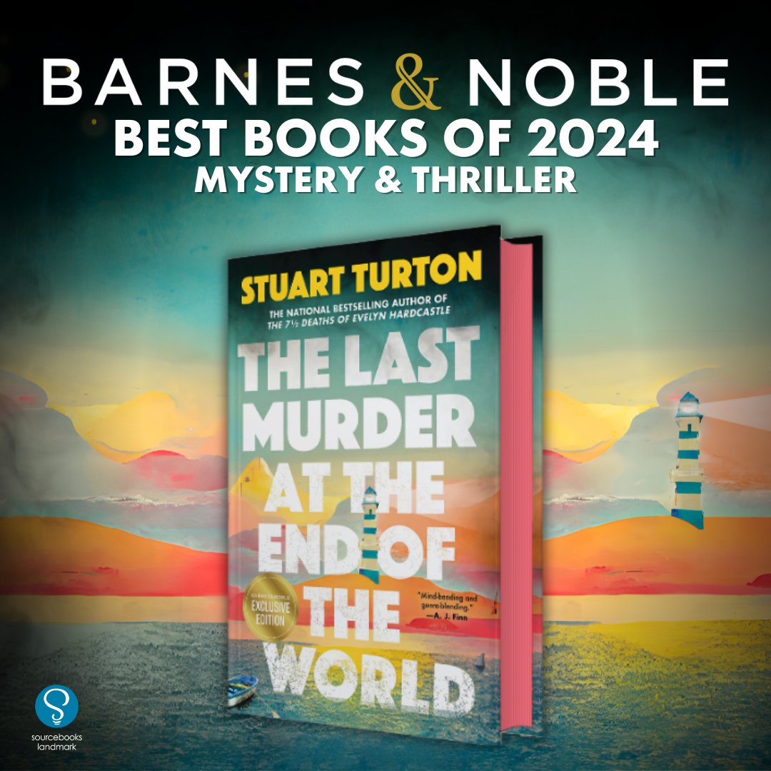 Hi everybody! If you're after a book, B&amp;N think you should buy mine. Honest, that's what they said. One of the best books of the year, they said. Stu Turton is a total leg, they said. And that grey beard makes him look distinguished, not 543 years old. Weird take B&amp;N, but sure.