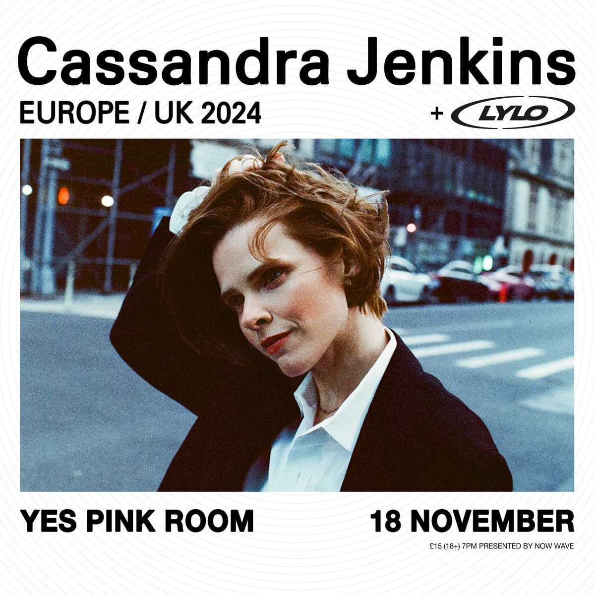 NOW WAVE (@nowwave) on Twitter photo FINAL TICKETS
There are just a handful of tickets left for <a href="/CassFreshUSA/">Cassandra Jenkins</a> show at YES.
Don't miss out -> nowwave.seetickets.com/event/cassandr… FINAL TICKETS
There are just a handful of tickets left for <a href="/CassFreshUSA/">Cassandra Jenkins</a> show at YES.
Don't miss out -> nowwave.seetickets.com/event/cassandr…