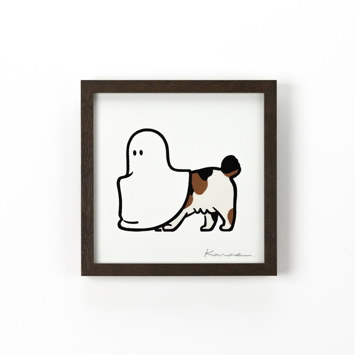 チェックされるおばけ』 初期作品でずっとお気に入りのチェックされる