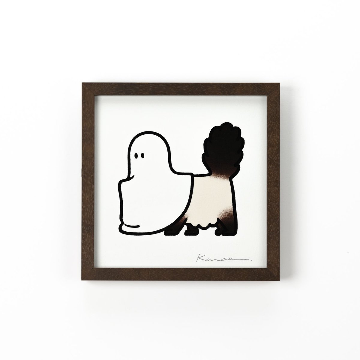 チェックされるおばけ』 初期作品でずっとお気に入りのチェックされる