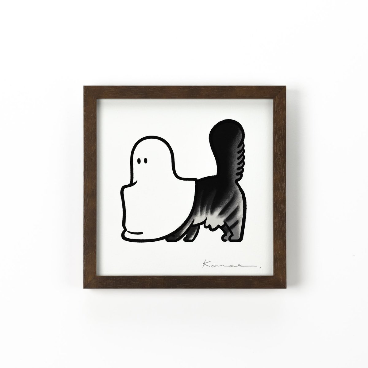 FXXX オバケ 化け猫 化け猫・黒 イラスト素材 [7591357] - フォトライブラリー