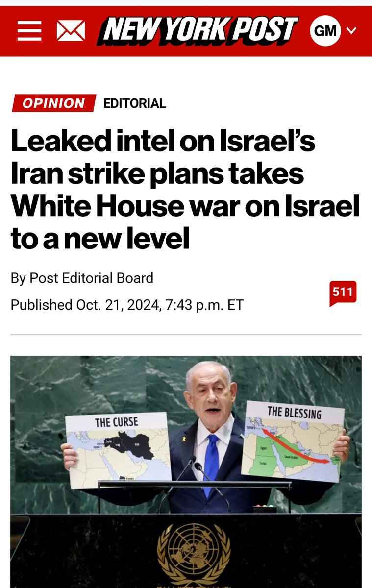 TheMightyWord's tweet image. From intelligence analyst,  fithter pilot and Wing Commander @GeneMcVay

Note:  If I had leaked top secret information I would still be in prison!

nypost.com/2024/10/21/opi…