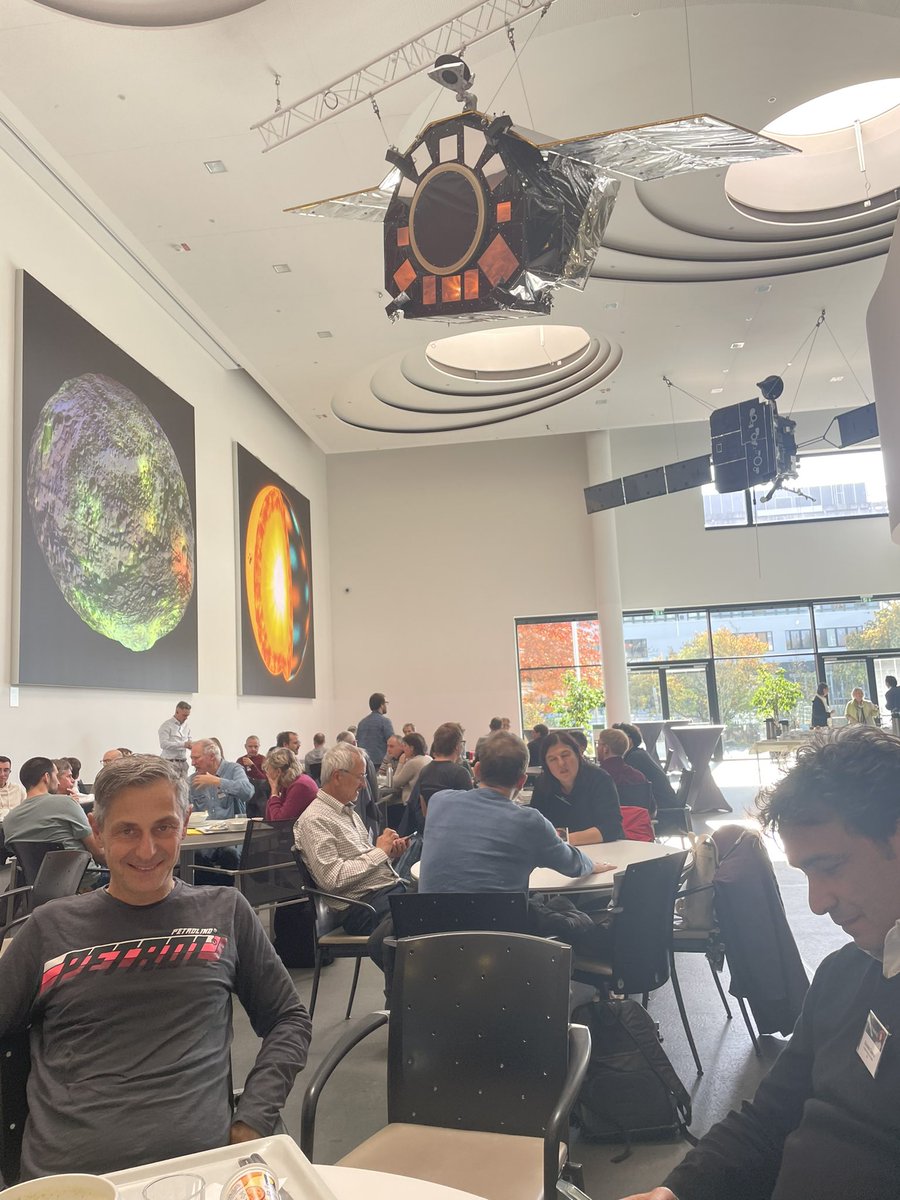 lunch time at the 1st day of the PLATO Week 15 in Göttiingen @MPS