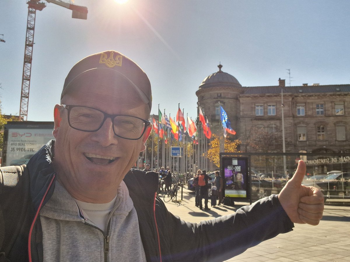 GunterFehlinger's tweet photo. I am so happy to arrive in the Capital of European Democracy
#Strassbourg
@Europarl_EN @coe https://t.co/yCcJjJyvg2