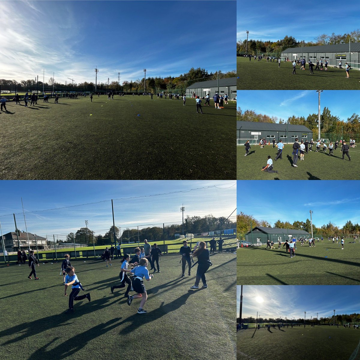 Brilliant morning in <a href="/coolminerugby/">Coolmine Rugby</a> <a href="/coolminegirlsr/">Coolmine Girls Rugby</a> for our <a href="/LeinsterBranch/">Leinster Domestic</a> <a href="/FingalSports/">Fingal Sports Office</a> schools blitz with 150 girls and boys from local primary schools having fun in the sun #fingalblitzweek #coolmine