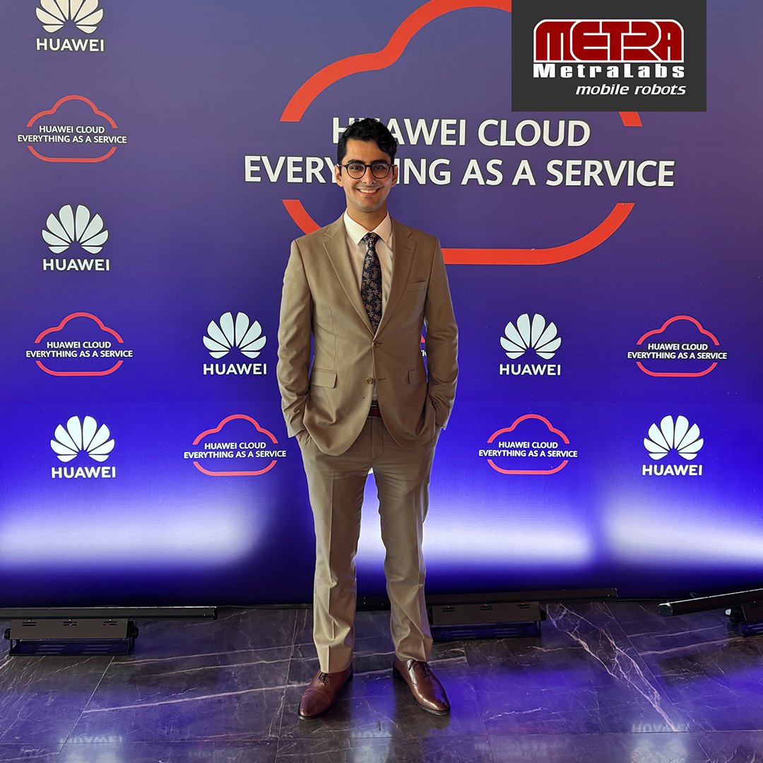 We were at the Huawei Cloud Summit Türkiye. Exciting presentations from company representatives on how cloud services and digitalization are implemented in their companies. We presented how cloud applications are used in our AMRs and gave future perspectives.