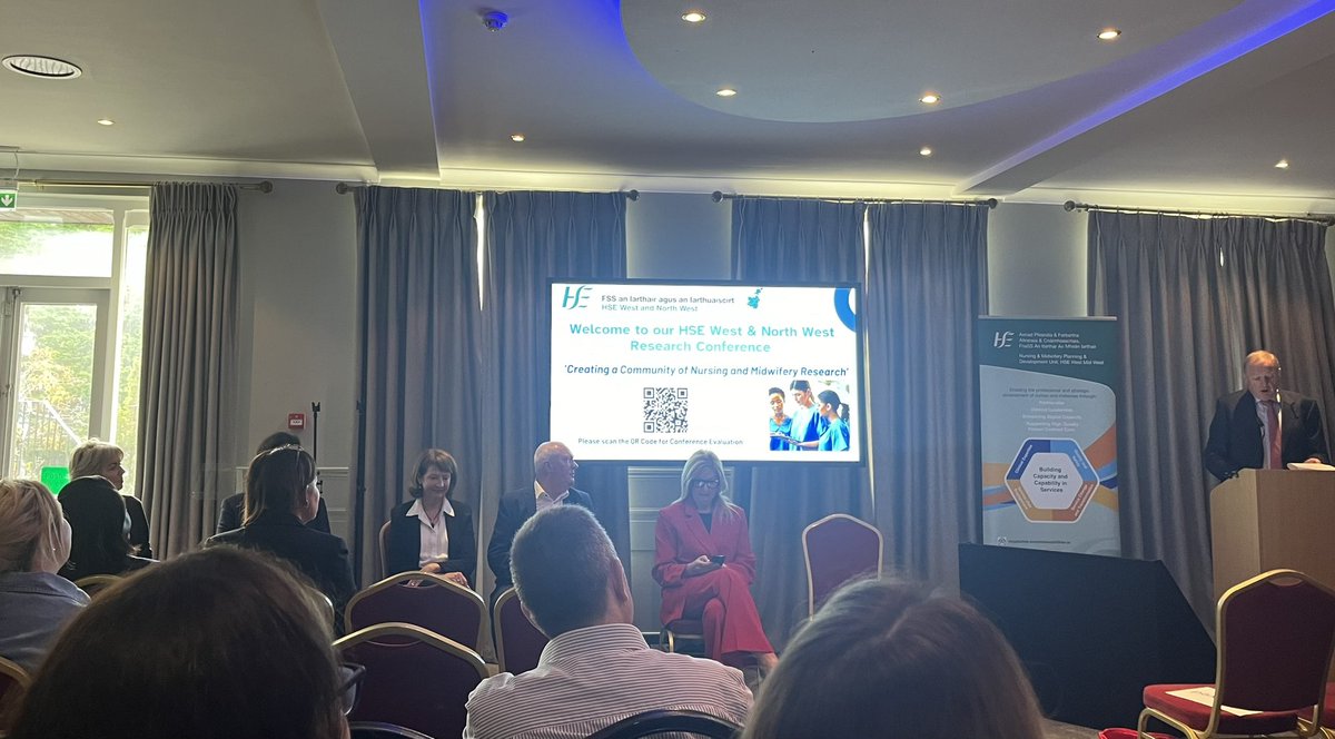 Action packed day so far in Oranmore - ‘Creating a Community of Nursing &amp; Midwifery Research’ @HSEWestNorthWes <a href="/gallagher_olive/">Olive Gallagher</a>