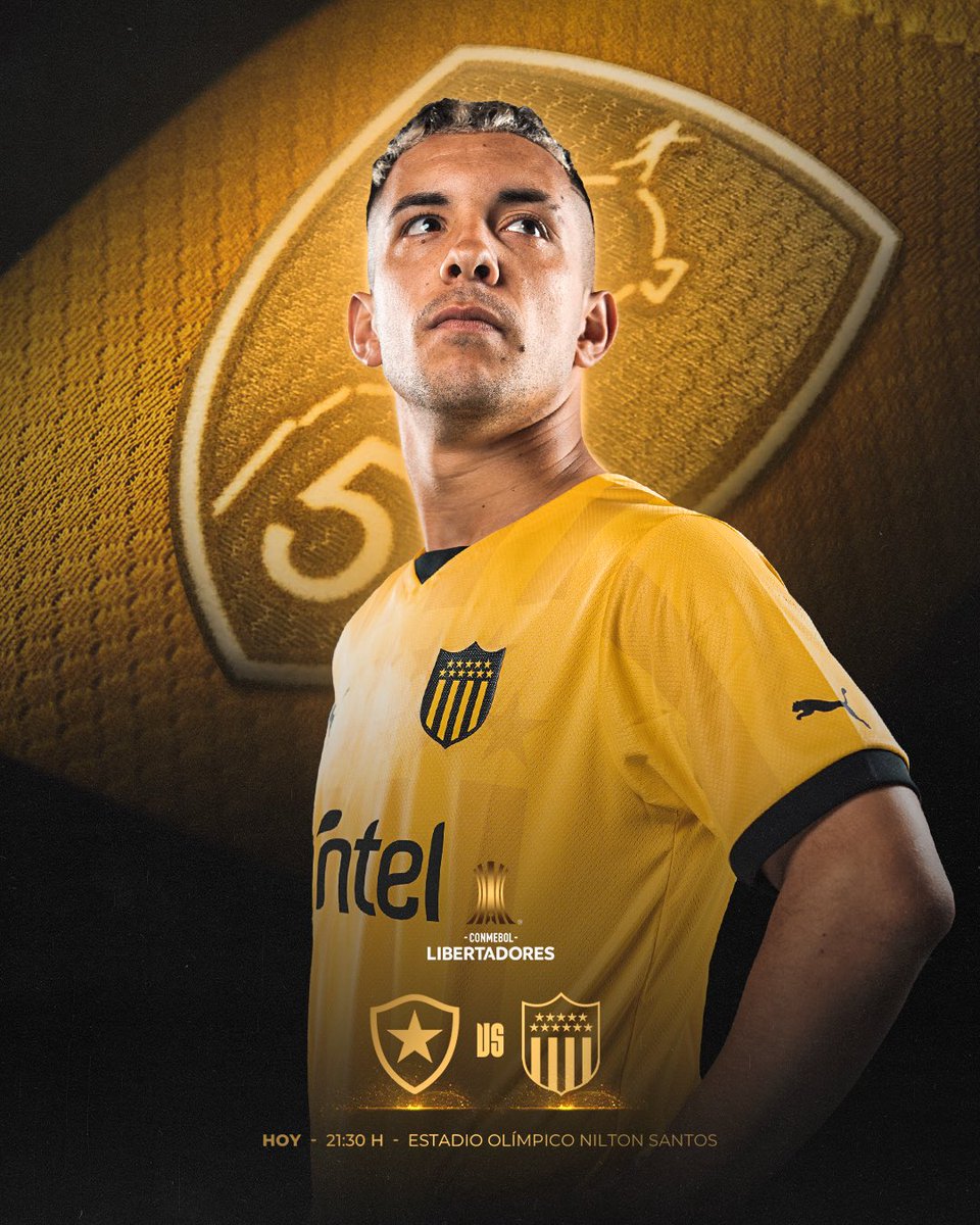 🟡⚫ ¡HOY JUEGA PEÑAROL! 

🆚 <a href="/Botafogo/">Botafogo F.R.</a>  
🏟 Nilton Santos 
🏆 CONMEBOL <a href="/Libertadores/">CONMEBOL Libertadores</a> 
🕤 21:30 horas

#VamosCarbonero