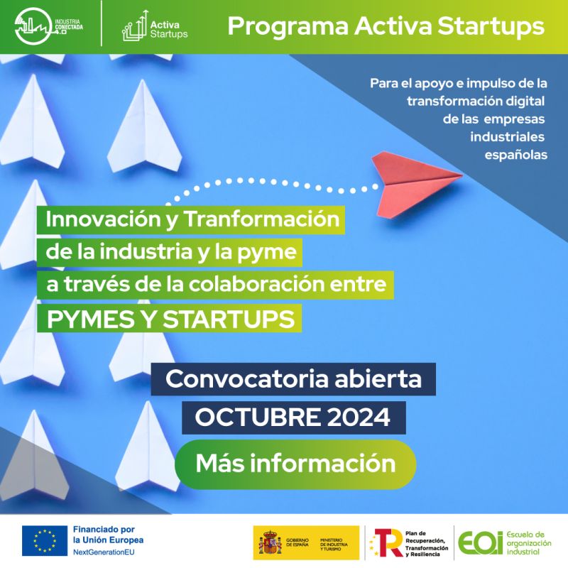 Hasta el 3⃣1⃣ de octubre puedes solicitar #asesoramiento en materia de #innovación a través del programa Activa Startups, que apoya la colaboración entre empresas de nueva generación y empresas consolidadas 🤝

ℹ️ vitartis.es/news/convocato…