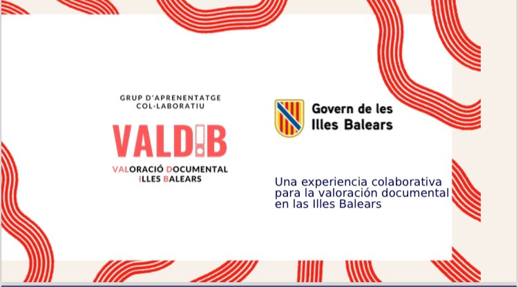 Elena_Gili's tweet photo. Avui intercanviam experiències col•laboratives al #ICNA = Hoy intercambiamos experiencias colaborativas en el #ICNA  El Servei d’Arxiu i Gestió Documental ha presentat l’experiència GAC-VALD!B però més important és l’intercanvi d’idees que ha hagut al llarg del matí 😍 https://t.co/DJtKzQMNy9