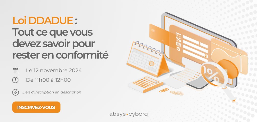 [#Webinar] Tout savoir sur les nouvelles règles d'acquisition des congés payés avec la loi DDADUE ! ⚖️

📅 Rendez-vous le 12 novembre de 11h à 12h

🎙 Nora Khelif, Responsable des opérations

Inscrivez-vous dès maintenant ➡️ bit.ly/3YA9hTW

#LoiDDADUE #CongésPayés