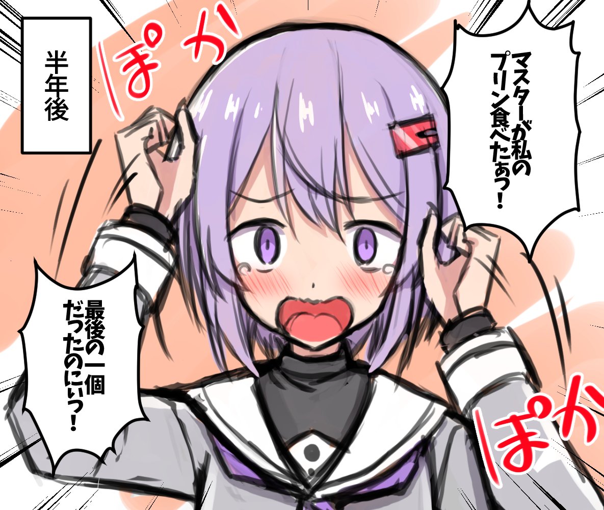 ←家に来たばかりの雫ちゃん  半年後の雫ちゃん→ 