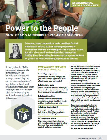 MartinTolhurst1's tweet photo. Want to learn more about #ESG and #community engagement? Check out our latest articles in the new LawNet Business First magazine. Andrew Ashley-Edwards and Ilaria Giurini offer expert advice on how to make a positive difference.  https://t.co/sV2FZWSaqZ #BusinessFirstMagazine https://t.co/4gIxgz56Dl