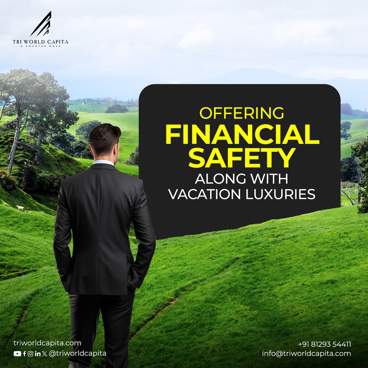 triworldcapita's tweet photo. Say goodbye to the stress associated with property ownership and big capital-making struggles through fractional investment. An investor can buy a fraction of a luxury vacation home and then enjoy all the benefits of ownership without the enormous financial commitment. https://t.co/8yoeJgr8Bo