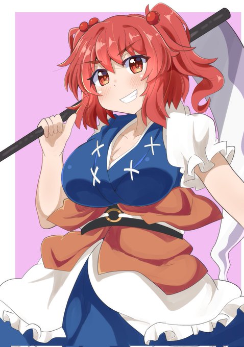 小町描いたからみて
#小野塚小町 
#東方Project 