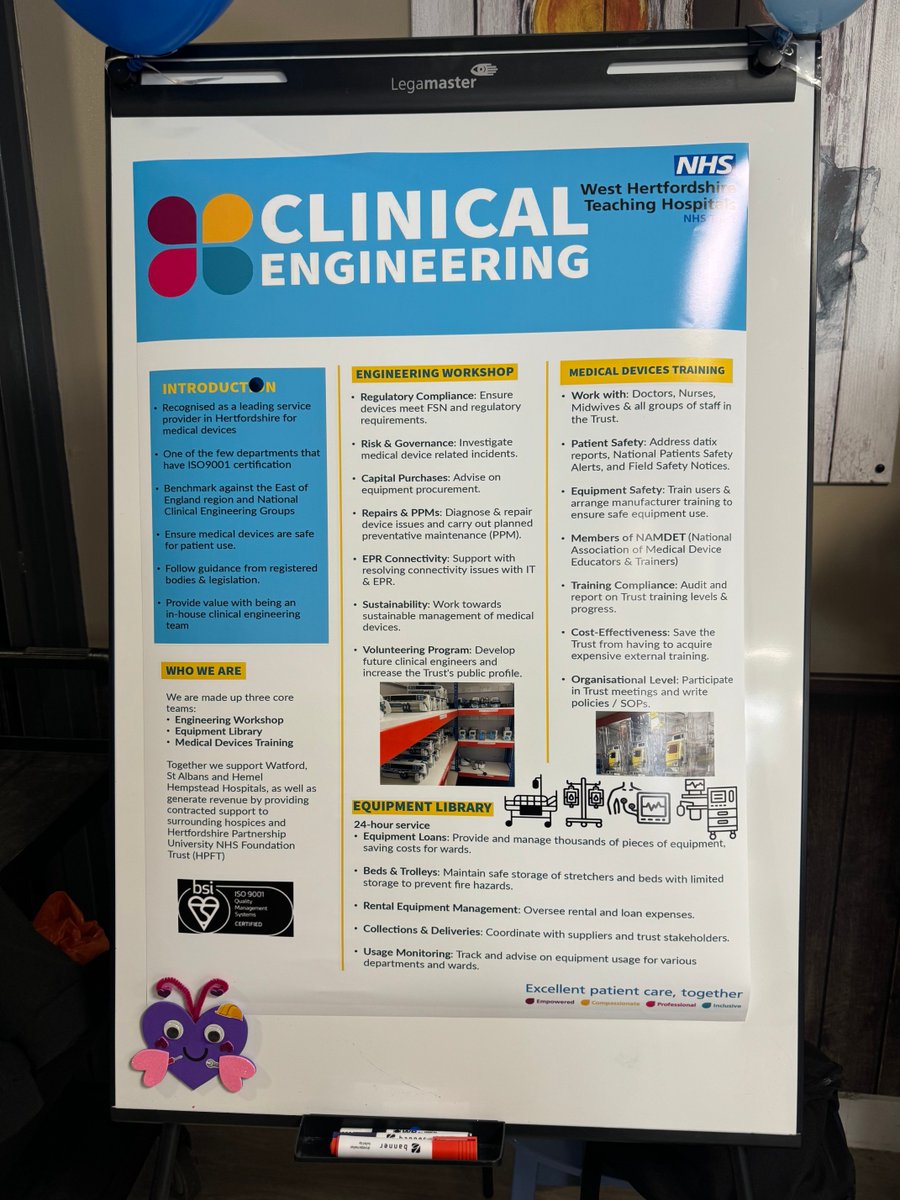 WestHertsNHS's tweet photo. To celebrate #GlobalCEDay, our clinical engineering team held a table top event, offering colleagues and patients the chance to learn all about clinical engineering! ✨

Our team play a vital role in our hospitals, helping us to provide outstanding care to patients 💙 https://t.co/XLw74MvuGT