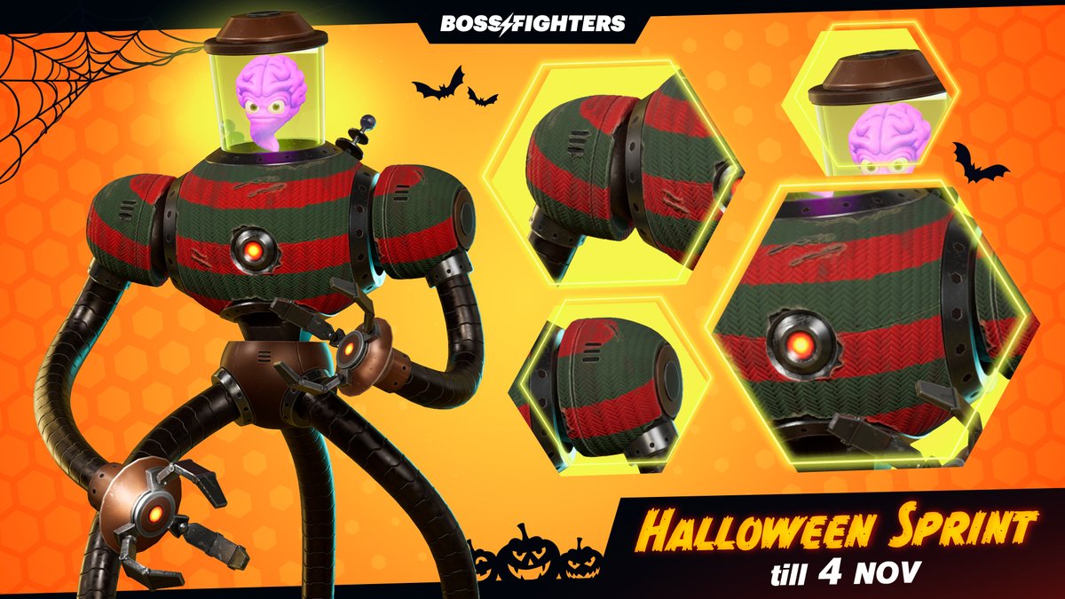 Let’s see who the real OGs are! 💥 Can you guess who our art team was inspired by when designing this Boss skin?

👇 Drop your comments!

And don't forget – the Halloween Sprint is live with epic prizes up for grabs! 🎃👾👉 bit.ly/3NsCeLd