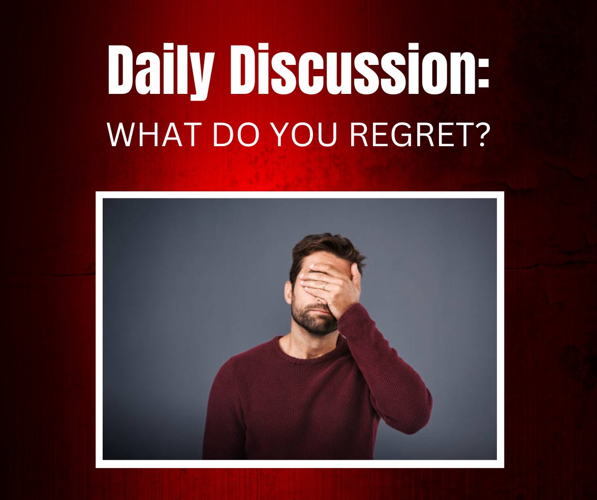 angitaylorshow's tweet photo. What do you regret!? https://t.co/kHdgwuDkxp
