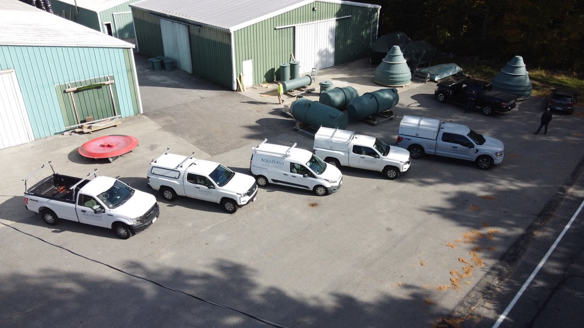 AquaPoint's tweet photo. The fleet looks good! Have experience as a wastewater operator or production assistant and want to join it? Check out this job listing! #wastewater #wastewaterindustry #wearehiring (Operator position, production assistant in the comments) https://t.co/s5hUTnycMj https://t.co/95YPJPcODs