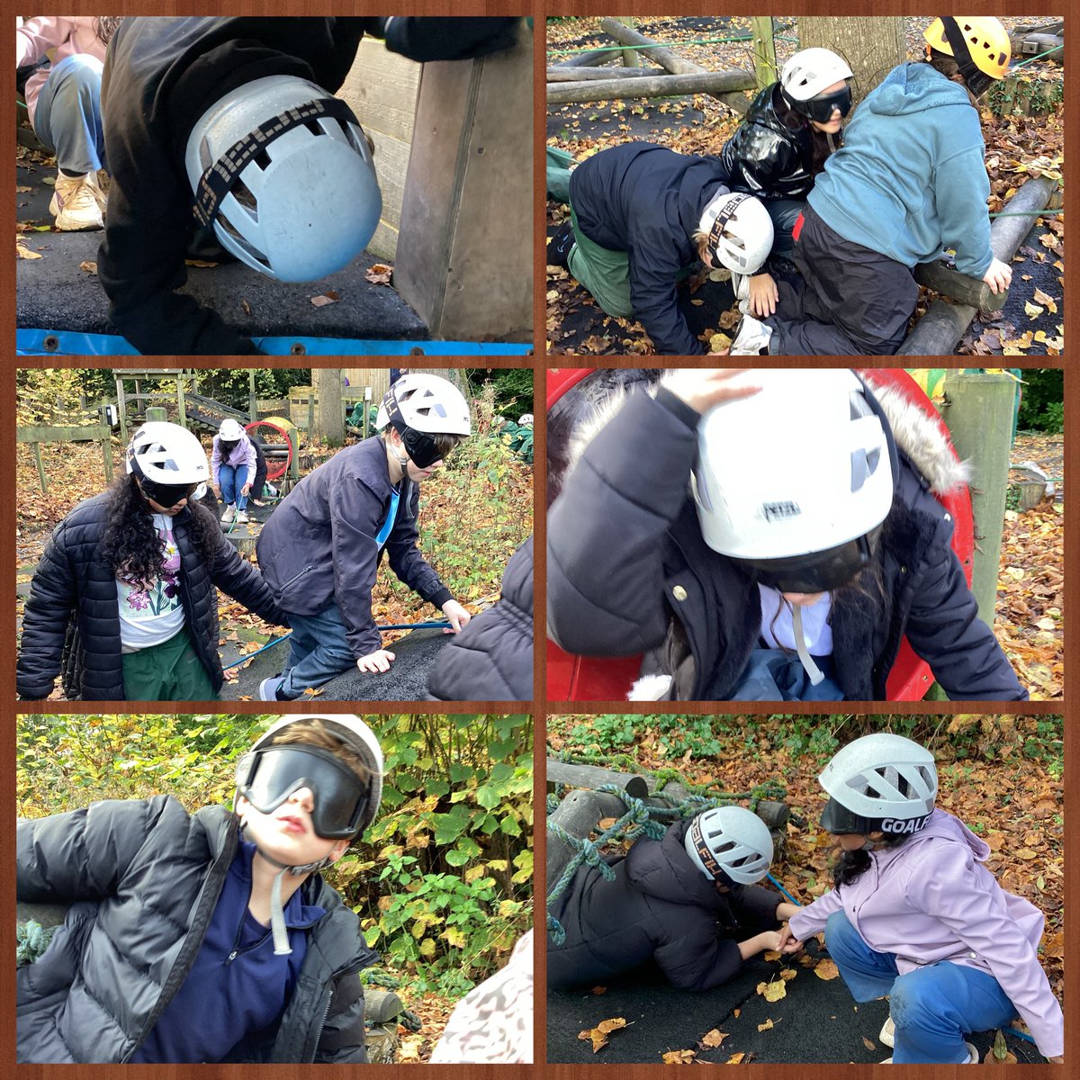 Mountain group realised how much they rely on their vision, during the nightline <a href="/RealRobinwood/">Robinwood Activity Centre</a>.

<a href="/9StHerberts/">Class9@StHerberts</a>