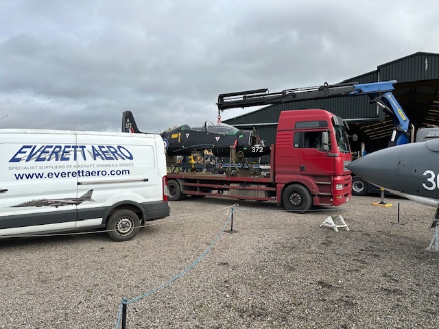 NewarkAirMus's tweet image. New arrival just being offloaded!
#Tucano #ZF372 
Full update this evening!
#NAMdeveloping  
Photo credit #DTEParchive