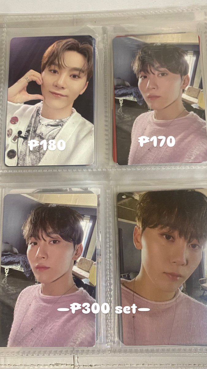cheolyyyyyy's tweet photo. ᯓ★ wts lfb ph | #cheolyyycrtz ☁️🧸

𐙚 Svt assorted pcs
𐙚Prices on pics

✓ can send vid condi and photoproof
✓ Onhand and ready to ship
ﾒ sensi
ﾒ impatient

𐙚 MOP:Gcash, BDO bank transfer || MOD: J&amp;T, SDD
𐙚 PAYO | 1week res with DP https://t.co/8HHtufwLmy
