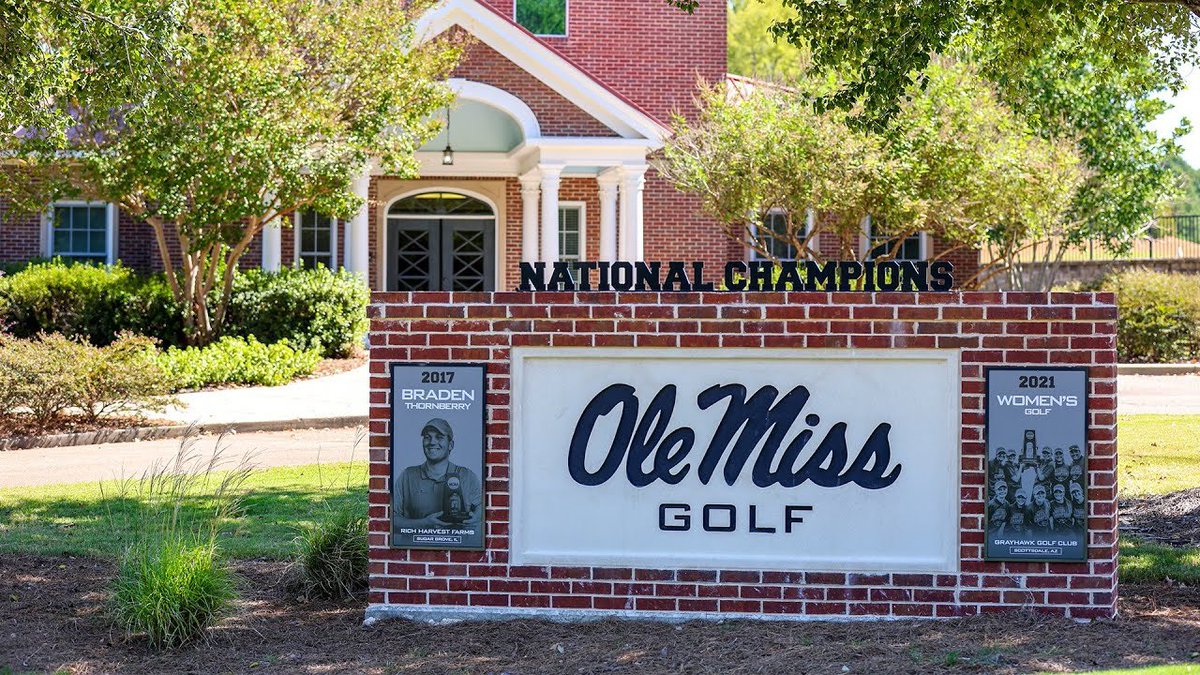BradLoganTOC's tweet photo. NEWS: The Ole Miss men’s golf team is currently ranked #1 in the country. 

This is the first time in program history the Rebels have been the top ranked program in the country. 

An incredible job by @coachmalloy12. 

#OleMiss | @OleMissMGolf https://t.co/errRpChG9f