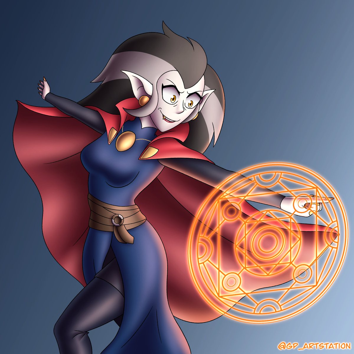 Doctor Eda Strange: Master of Witchcraft

(Commish for  Blind Peacock )