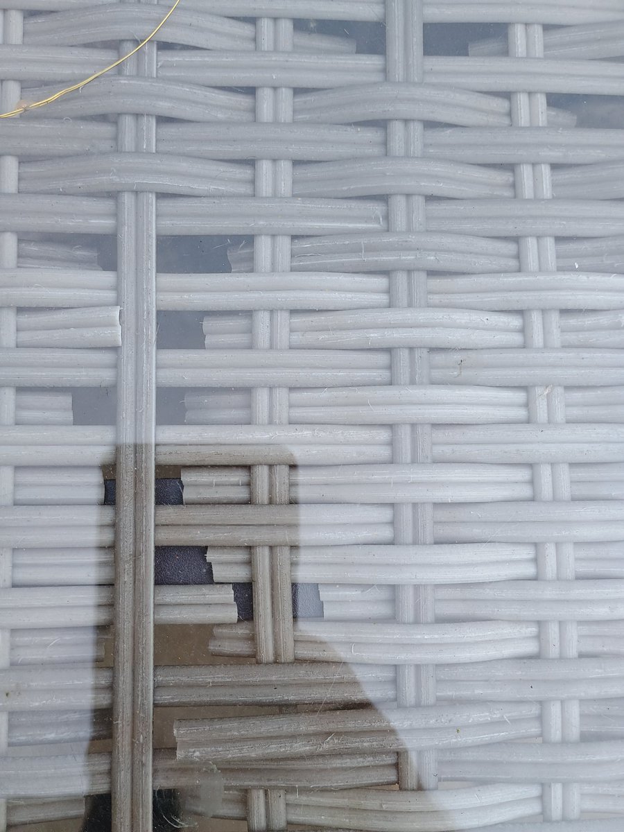 deltap1966's tweet photo. @TheRangeUK bought this 5 piece Madrid garden set under 2 years ago and the plastic is disintegrating. When you pay over £400 for garden furniture you expect it to last more than 2 summers, when it's been covered all winter.  It's not fit for purpose how do I get my money back.? https://t.co/RoB7VB3RNX