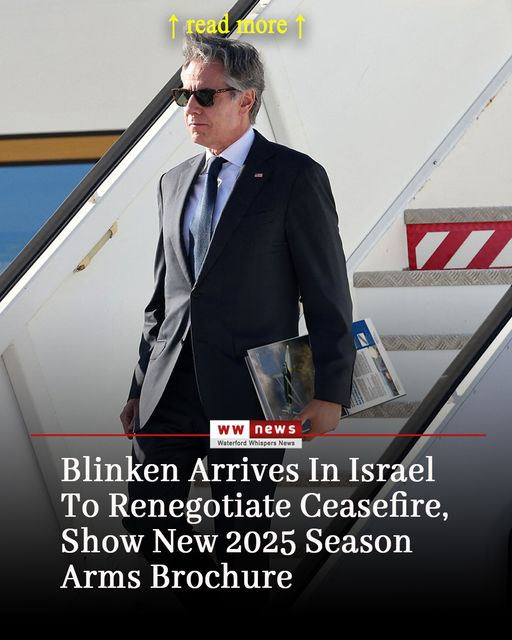 Blinken hopes his 25th trip to Israel this year will be especially profitable.