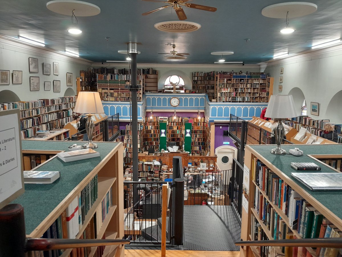 SaskiadeRM's tweet image. After years of recommendations, finally made it to Leakey's second hand bookshop in Inverness!