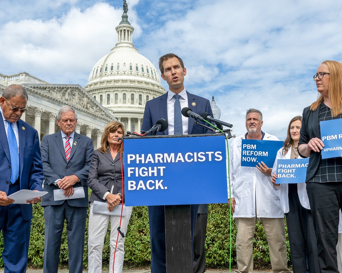 This #NationalPharmacyWeek, take time for a conversation with your community pharmacist. You'll meet a small business owner, a frontline medical provider, and a mainstay of your downtown. 

These neighbors are struggling, though, against the greed &amp; abuse of the Big 3 PBMs. So