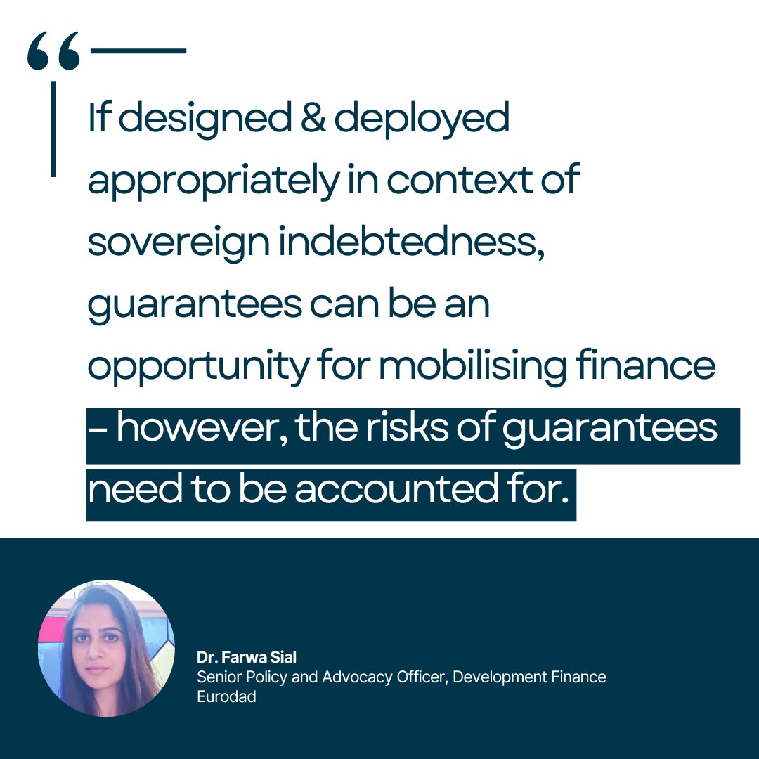 eurodad's tweet photo. .@farwasial calls for more evidence/analysis on the rise of @MIGA enhanced guarantees.
#WBGMeetings #AMCSO24
🎥 Join the debate: https://t.co/SKbBhHq10P https://t.co/rDs3PN3D34