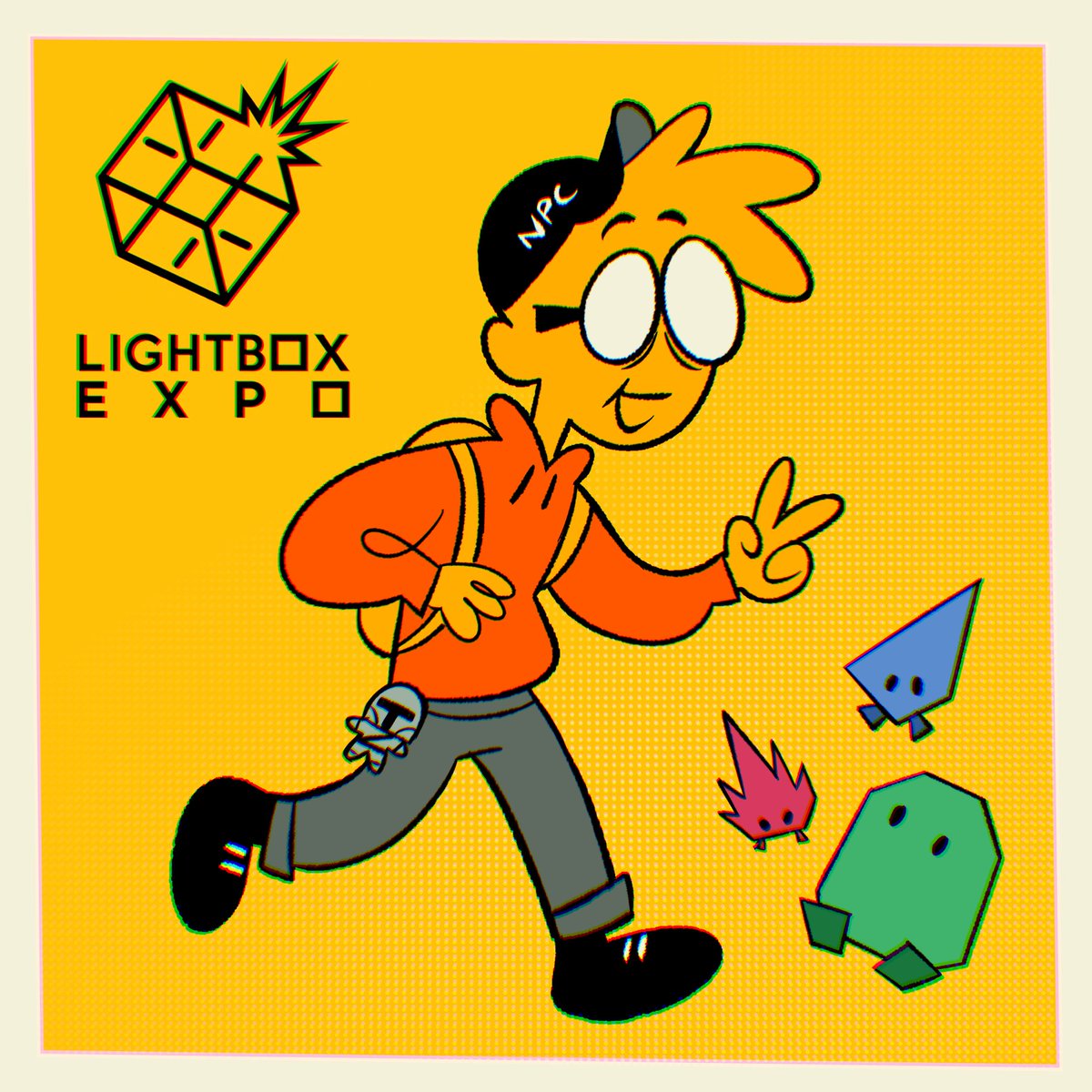 eggdrawsthings's tweet image. If you spot this NPC goofing around at #lightbox this weekend, come say hi! you might get sth fun to add to your inventory 💛
#lightboxexpo2024