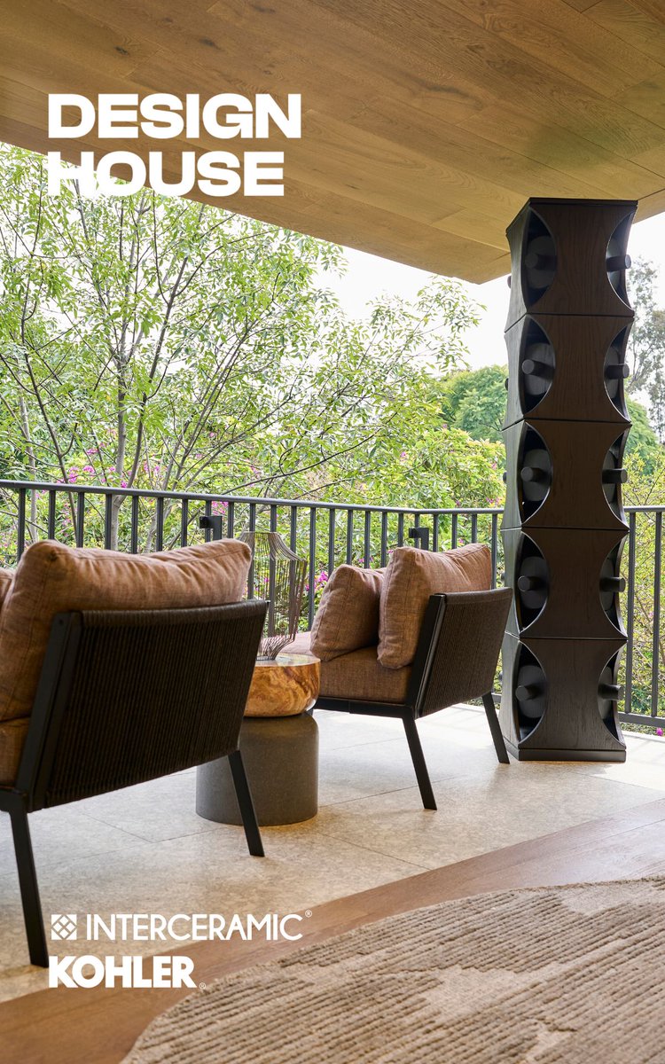 interceramicMX's tweet photo. FLO*W by Marqcō Covadonga Hernández x Interceramic fusiona naturaleza y elegancia con muros paramétricos y materiales reciclados. Un diseño simple que conecta con la tierra.
Visítalo en Design House hasta el 3 de noviembre.
#DesignWeekMexico #InterceramicxKohler https://t.co/mmTYDFLWWS