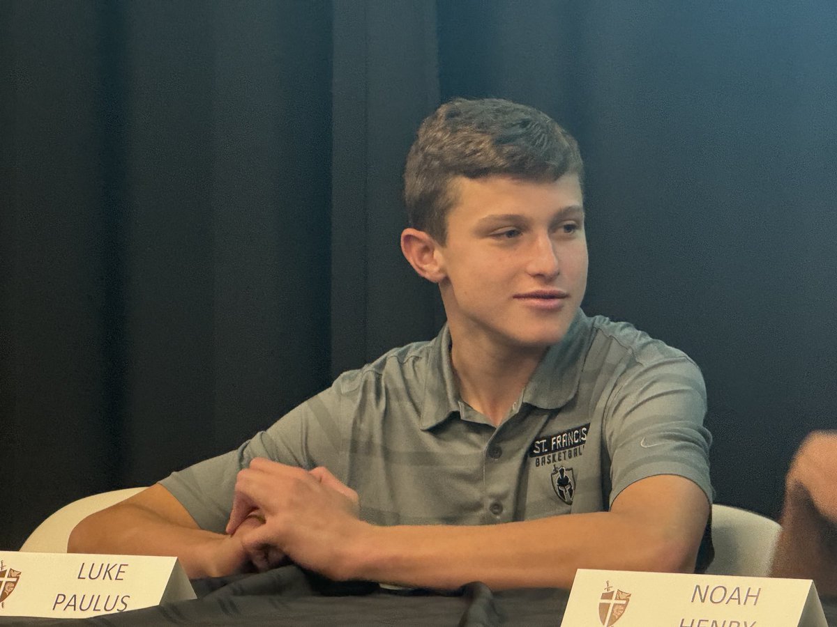 St. Francis has a good freshman. Luke Paulus.