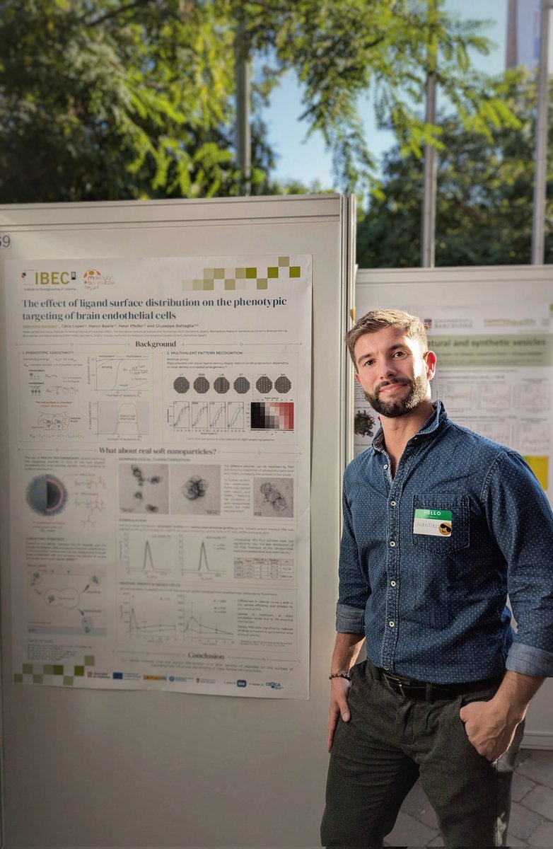 The poster I presented at the 17th #ibecsymposium received very positive feedback! Thanks to my colleagues <a href="/CatiaDLopes/">Cátia D Lopes</a> <a href="/basile_marco_/">Marco Basile</a> and Peter Pfeifer at <a href="/MolBionics/">MolecularBionics no more in X</a> <a href="/IBECBarcelona/">IBEC</a> for contributing to this preliminary but fascinating work 😊
