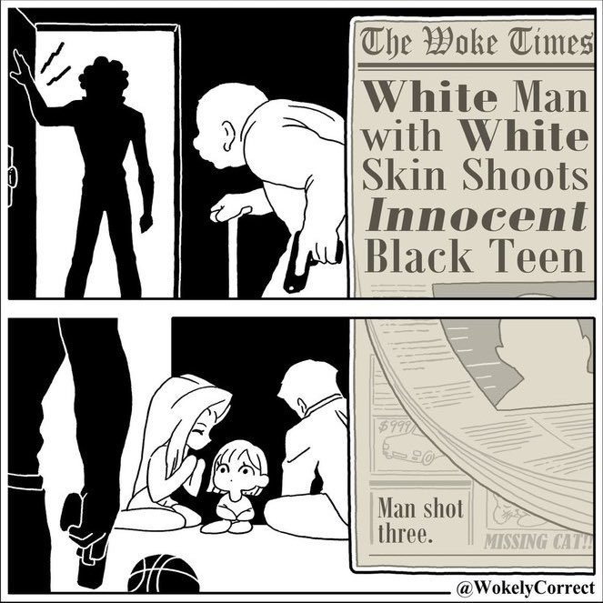 The mainstream media be like