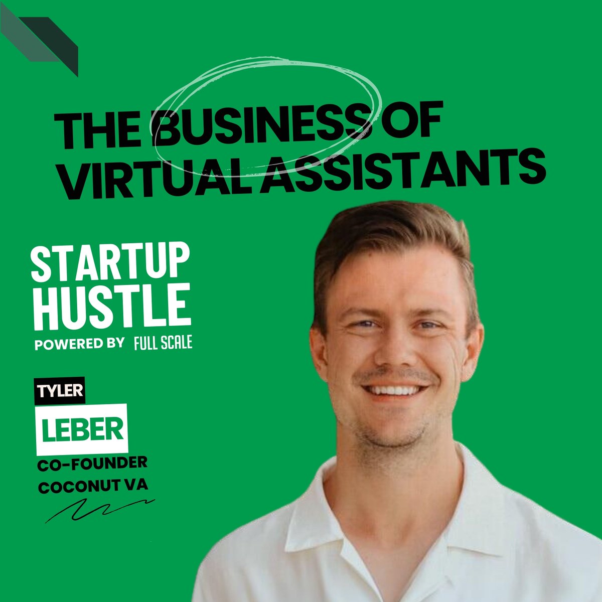 COMING UP: Join Tyler Leber of Coconut VA as he takes our guest seat to  dive into the Business of Virtual Assistants and Offshore Hiring in the Philippines. A new episode streams tomorrow, Oct 17, 7AM CDT!

Get Startup Hustle updates for FREE: startuphustlenews.com