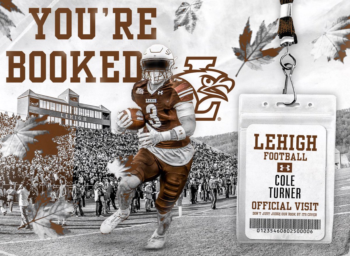 Cole Turner (@coleturner25) on Twitter photo Excited to be at Lehigh this weekend for an official visit. Go Mountain Hawks! <a href="/CoachRichNagy/">Rich Nagy</a> <a href="/coach_cahill/">Kevin Cahill</a> <a href="/LU_CoachMac/">Mark McMaster</a> <a href="/coachjlovelady/">Josh Lovelady</a> <a href="/MC_Recruiting/">Mill Creek Football Recruits</a> Excited to be at Lehigh this weekend for an official visit. Go Mountain Hawks! <a href="/CoachRichNagy/">Rich Nagy</a> <a href="/coach_cahill/">Kevin Cahill</a> <a href="/LU_CoachMac/">Mark McMaster</a> <a href="/coachjlovelady/">Josh Lovelady</a> <a href="/MC_Recruiting/">Mill Creek Football Recruits</a>