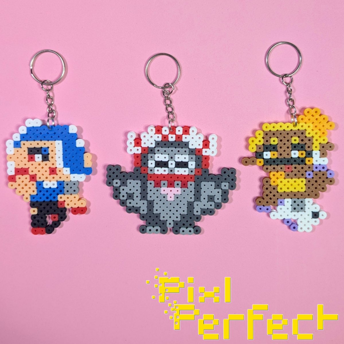 PixlsPerfection's tweet photo. You can never go wrong with this trio from Splatoon 3!
I'm glad to see the Grand Fest wasn't the final fest, and we have a new one to look forward to this weekend!
.
.
.
#splatoon
#splatfest
#shiver
#frye
#bigman
#deepcut
#splatoon3
#perlerbeads
#pixelart
#pixlperfect https://t.co/JgmlwRKP8l