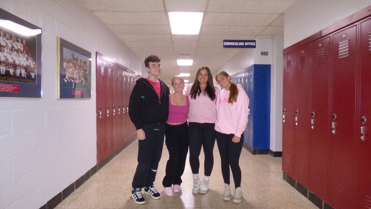 ECCRSDSocialMed's tweet image. Spirit Week Day 1: Pink Day! 💗🎗️ We put on our best pink looks in support of Breast Cancer Awareness! It’s more than just a color; it’s a chance to spread awareness and show support for a great cause. #PinkDay #ERHS #BreastCancerAwareness