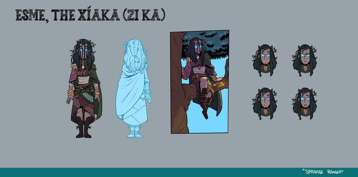 PlaguePress's tweet image. "Meet Gord, Esme, and Agatha - heroes for everyone! 🌈❤️ #LGBTQ #DiversityInComics" with gorgeous behind- the-scenes character designs by @Yonsoncb kickstarter.com/projects/12142… #Comics #Kickstarter #StrangeRanger #BTS