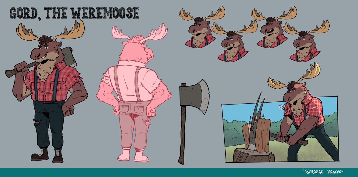 PlaguePress's tweet image. "Meet Gord, Esme, and Agatha - heroes for everyone! 🌈❤️ #LGBTQ #DiversityInComics" with gorgeous behind- the-scenes character designs by @Yonsoncb kickstarter.com/projects/12142… #Comics #Kickstarter #StrangeRanger #BTS