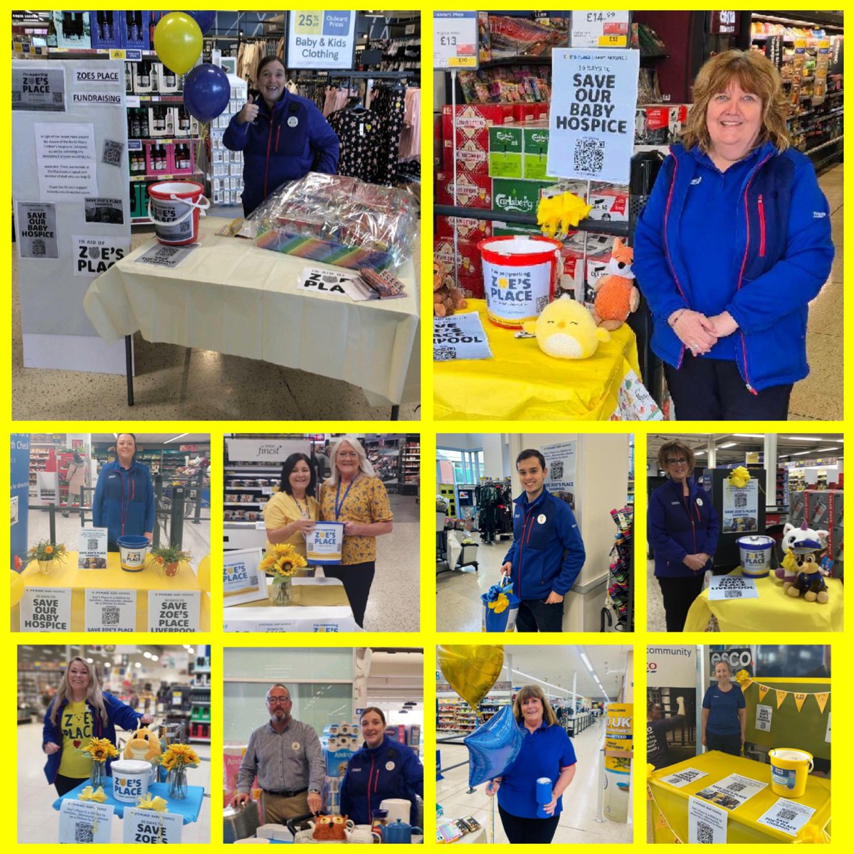Been amazing to see the generosity of our customers and colleagues as we collected in Tesco stores today over Liverpool, Wirral and Manchester as we come together to support @ZoesPlaceLiv  💛