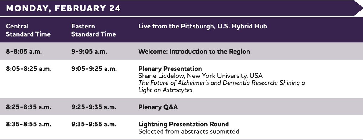 Pascoal Lab (@labpascoal) on Twitter photo AAIC Neuroscience Next Pittsburgh Hub will kick off with <a href="/LiddelowSA/">Shane Liddelow 🍊</a> showcasing his groundbreaking research on astrocytes. Plus, we'll spotlight 4 early-career researchers—one could be you! Submit your abstract now. Registration is free! shorturl.at/JRcxO AAIC Neuroscience Next Pittsburgh Hub will kick off with <a href="/LiddelowSA/">Shane Liddelow 🍊</a> showcasing his groundbreaking research on astrocytes. Plus, we'll spotlight 4 early-career researchers—one could be you! Submit your abstract now. Registration is free! shorturl.at/JRcxO