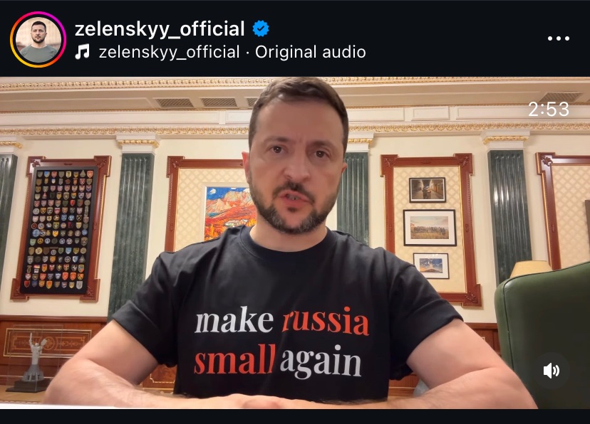 Spectacular shirt, no notes