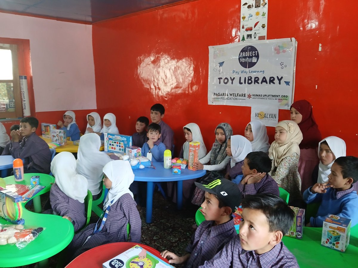 HumasUpliftment's tweet photo. Under project Khelona 3rd Toy Library set up at Govt middle school Pashkum Kargil @pagariawf @lg_ladakh @drajaffer @Haneefa_Jan @ZakirHussain078 @DIPR_Kargil @EduMinOfIndia @LadakhSecretary https://t.co/HqmVpPddFS